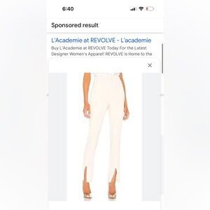 L’academie hanriette pants size small REVOLVE